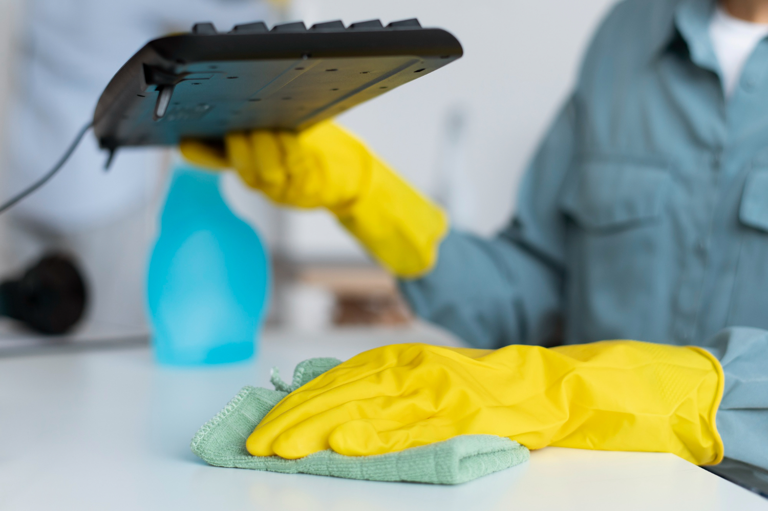 Office housekeeping services of contract basis